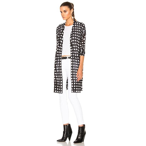 Rag&Bone Black and White Checked Cardigan, size XS - Picture 5 of 7